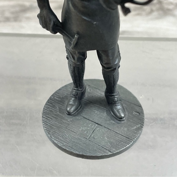 1974 Franklin Mint Pewter The People of Colonial America "The Silversmith" - Picture 3 of 8